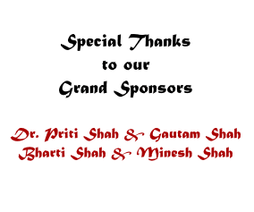 2019 Annual Day Event Grand Sponsors