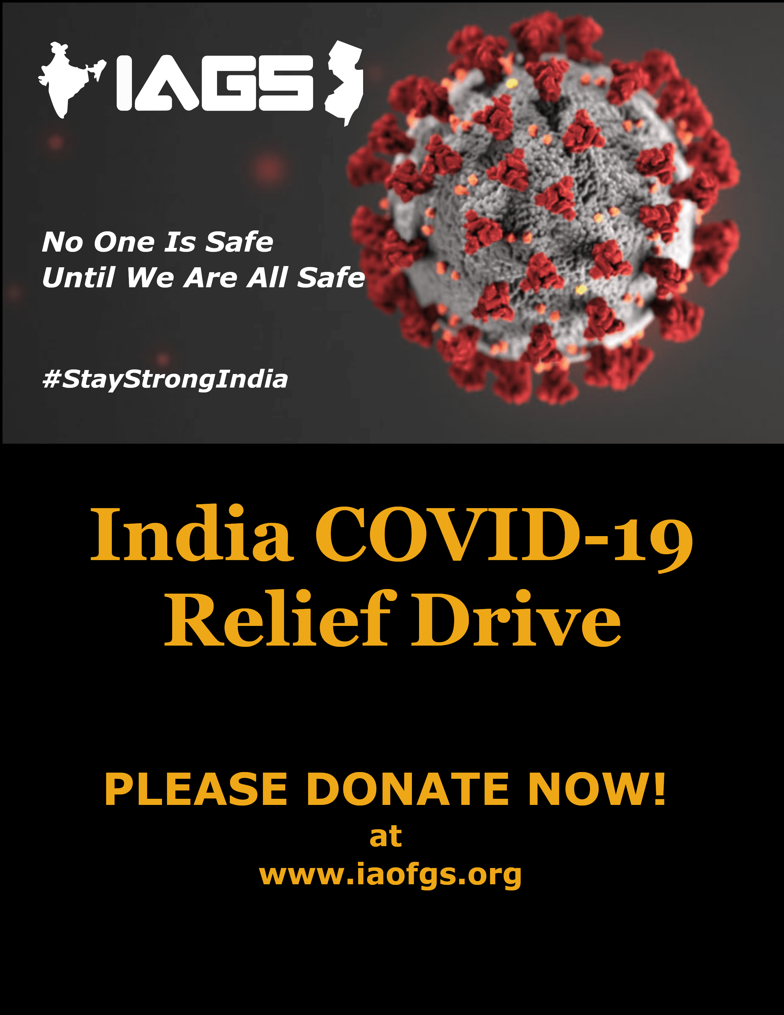 IAGS India Covid Relief Drive