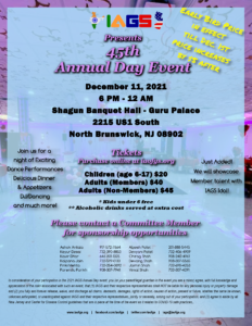 2021 IAGS Annual Day Flyer v2